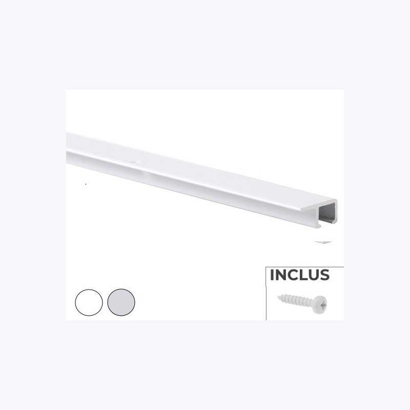 Cimaise plafond U-Rail: Rail de 200cm