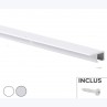 Cimaise plafond U-Rail: Rail de 200cm