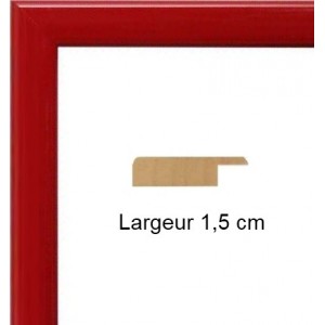 Plat Laqué Rouge 50 x 50 cm